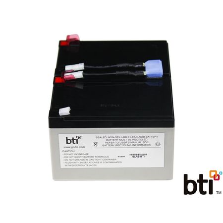 BATTERY TECHNOLOGY Replacement Ups Battery For Apc Rbc6 RBC6-SLA6-BTI
